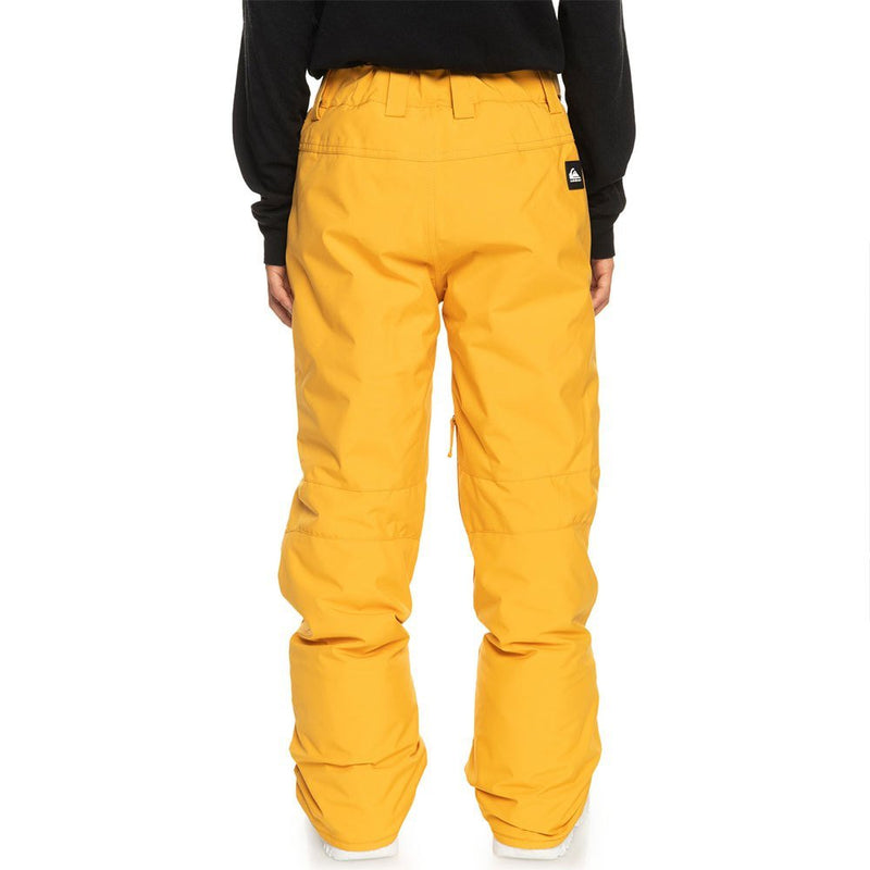 Quiksilver Estate Kids Ski Pant - Mineral Yellow - Great Outdoors Ireland