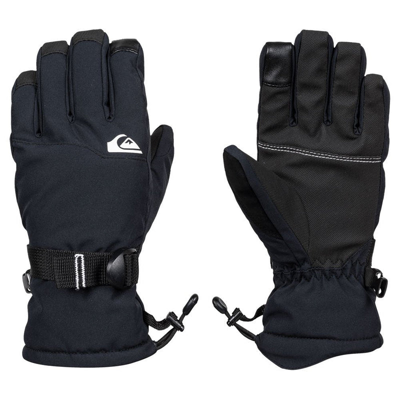 Quiksilver Mission Youth Gloves - Black - Great Outdoors Ireland