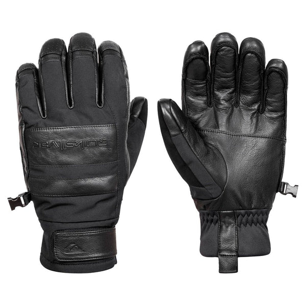 Quiksilver Squad Technical Ski Gloves - Black - Great Outdoors Ireland