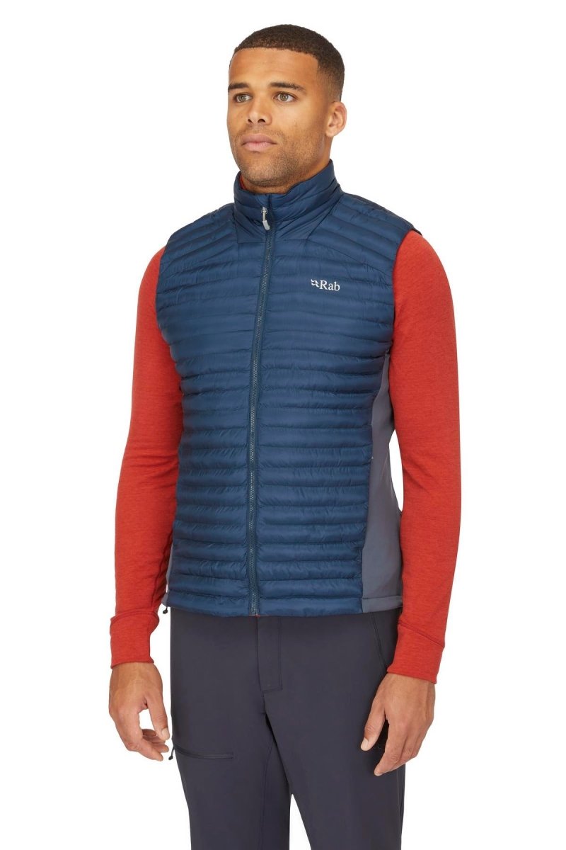 Rab Cirrus Insulated Vest - Tempest Blue - Great Outdoors Ireland