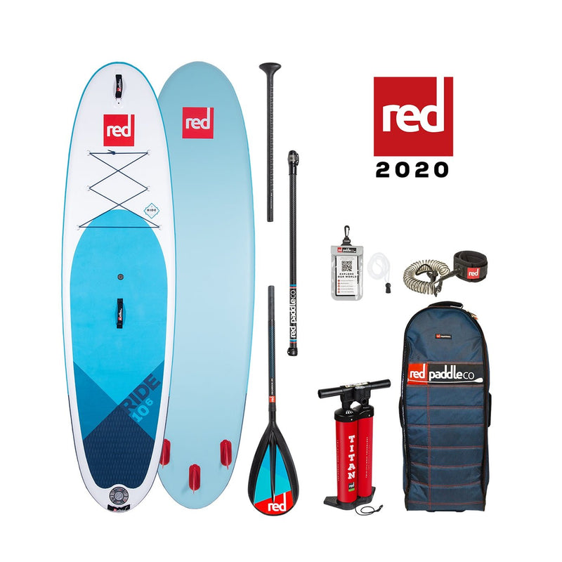 Red Paddle Co. 10’6″ Ride Carbon 50 Paddle Board Package - Great Outdoors Ireland