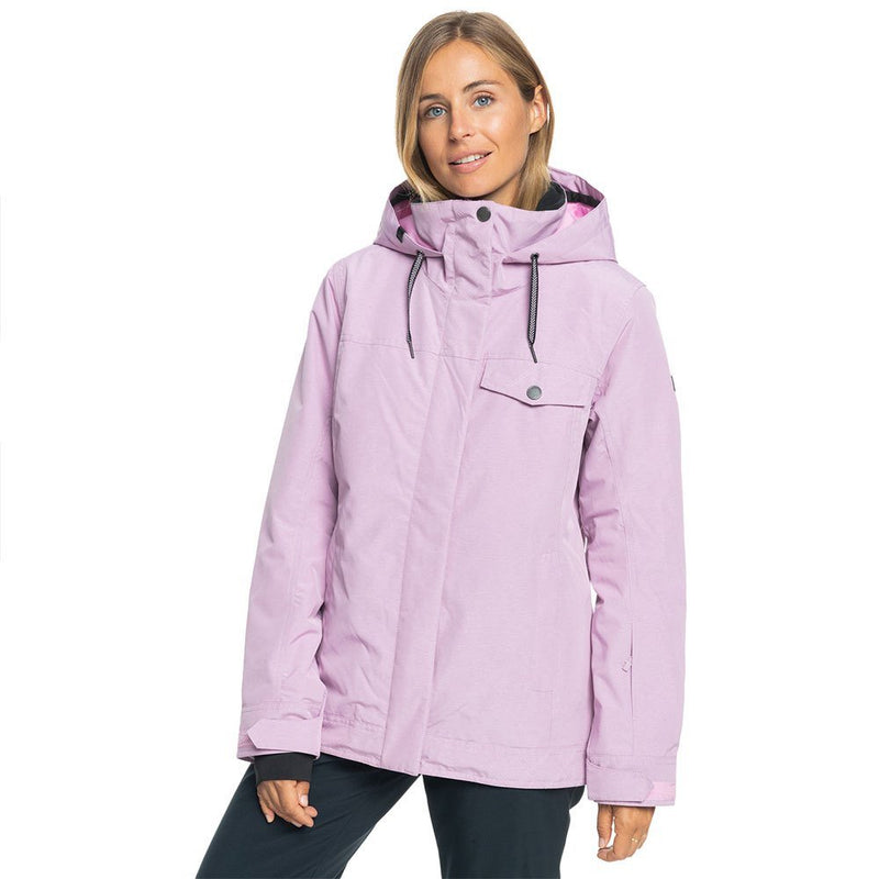 Roxy Billie Technical Ski Jacket - Pink Frosting - Great Outdoors Ireland