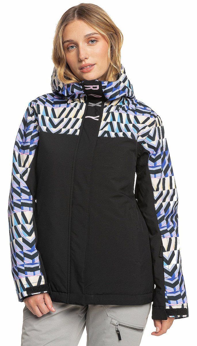 Roxy Galaxy Ski Jacket - Parchment Monique - Great Outdoors Ireland