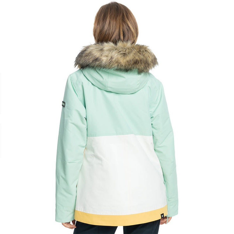 Roxy Shelter Technical Snow Jacket - Cameo Green - Great Outdoors Ireland