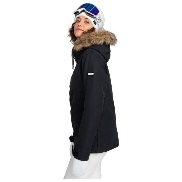 Roxy Shelter Technical Snow Jacket - True Black - Great Outdoors Ireland