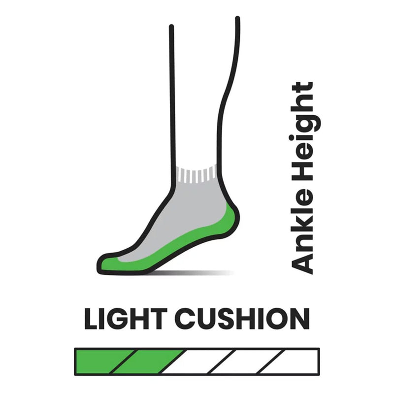 Smartwool Hike Light Cushion Ankle Socks - Great Outdoors Ireland