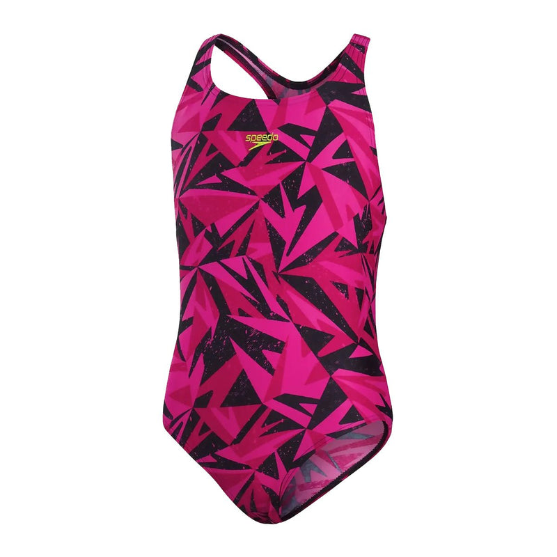 Speedo Hyperboom Medalist Swimsuit Black/Pink - Great Outdoors Ireland