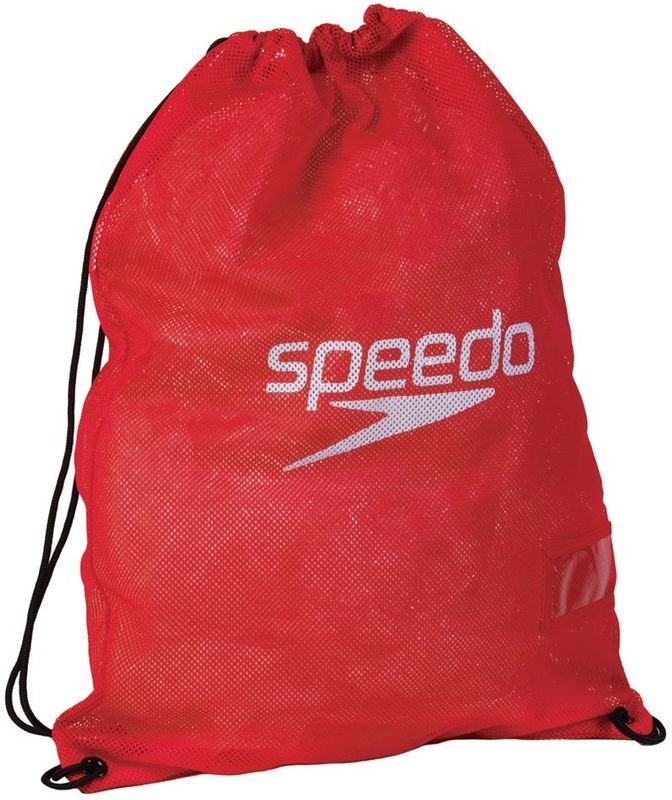 Speedo Mesh Wet Kit Bag - Red - Great Outdoors Ireland