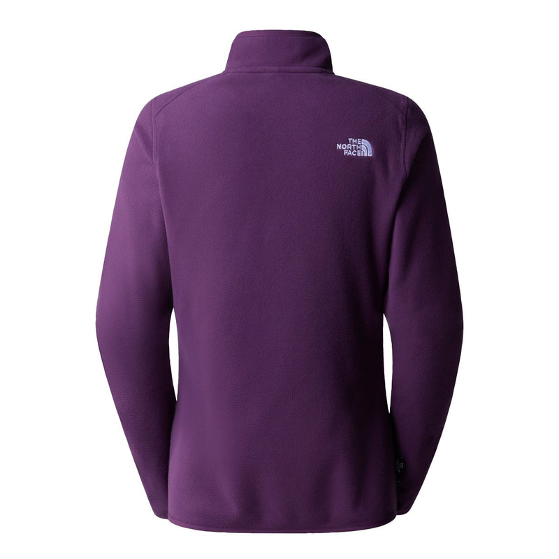The North Face 100 Glacier 1/4 Zip - Blackcurrant - Great Outdoors Ireland