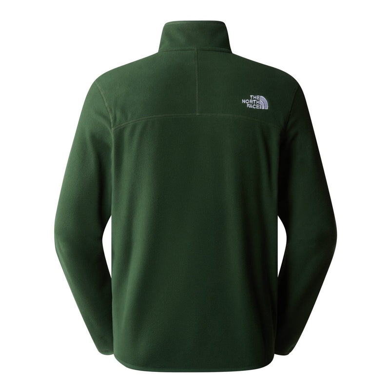 The North Face 100 Glacier 1/4 Zip - Pine Needle - Great Outdoors Ireland