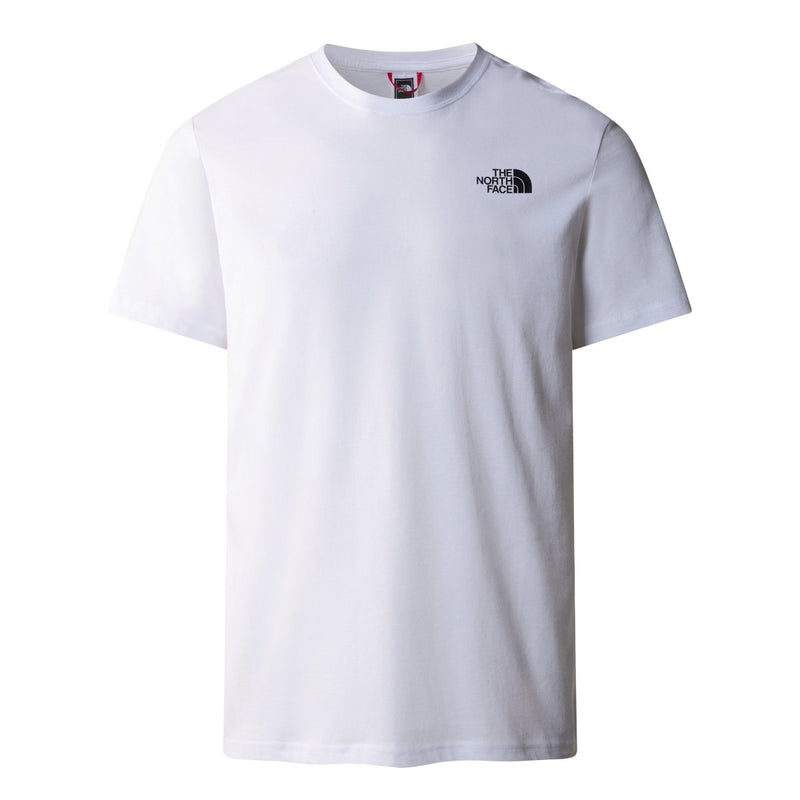 The North Face Mountain Outline Short-Sleeve T-Shirt - White - Great Outdoors Ireland