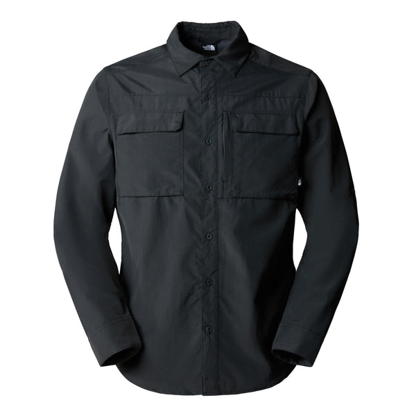 The North Face Sequoia Long-Sleeve Shirt - Asphalt - Great Outdoors Ireland