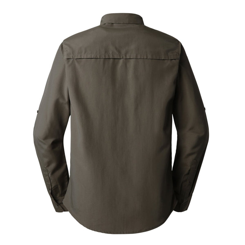 The North Face Sequoia Long-Sleeve Shirt - Taupe - Great Outdoors Ireland