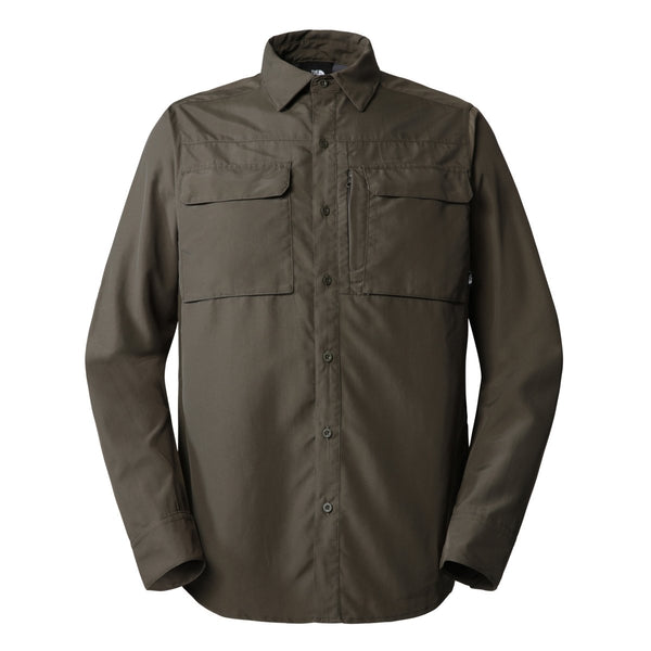 The North Face Sequoia Long-Sleeve Shirt - Taupe - Great Outdoors Ireland