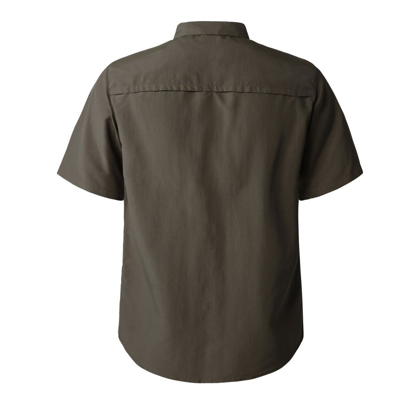 The North Face Sequoia Short-Sleeve Shirt - Taupe - Great Outdoors Ireland