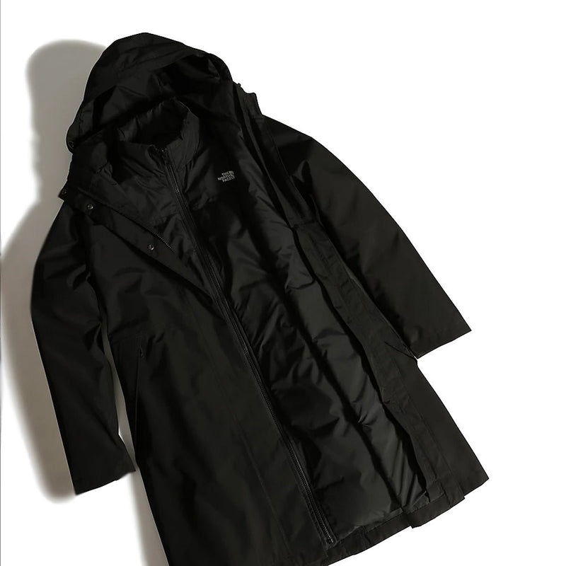 The North Face Suzanne Triclimate Parka Jacket - Black - Great Outdoors Ireland