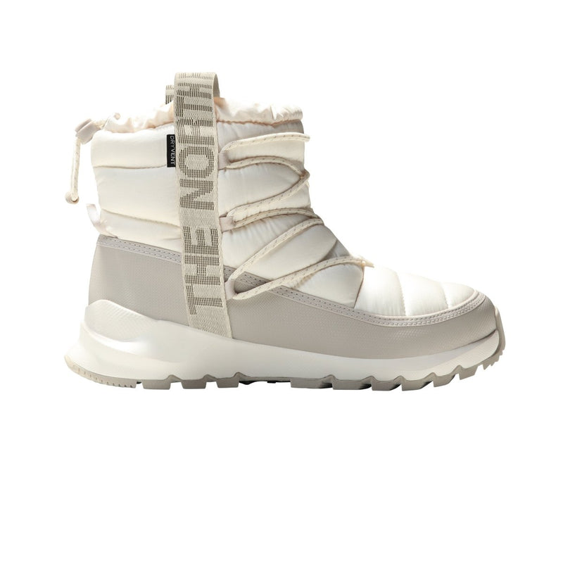 The North Face Thermoball Lace-Up Waterproof Boot - Gardenia White - Great Outdoors Ireland