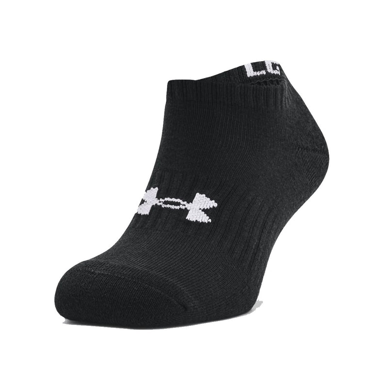Under Armour Unisex UA Core No Show 3-Pack Socks - Great Outdoors Ireland