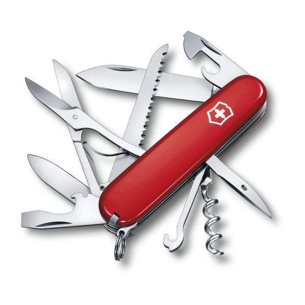 Victorinox Huntsman Red Pocket Knife Blister Pack - Great Outdoors Ireland