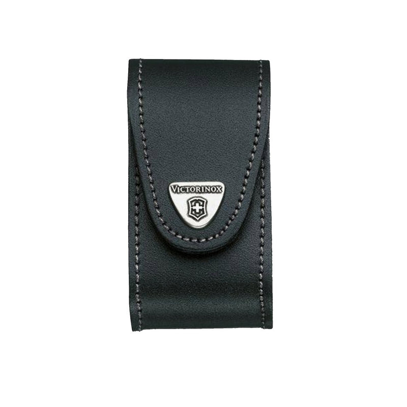 Victorinox Leather Pouch Small - Black - Great Outdoors Ireland