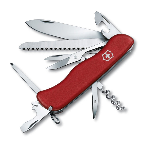 Victorinox Outrider Pocket Knife Blister Pack - Red - Great Outdoors Ireland