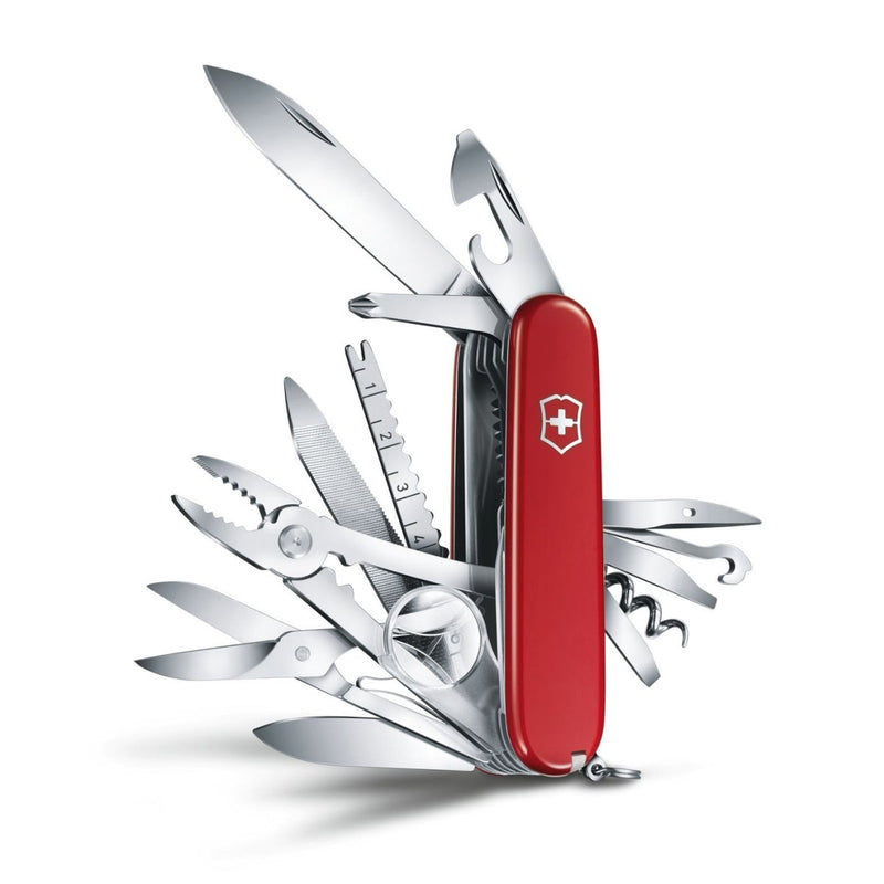 Victorinox Swiss Champ Pocket Knife - Red - Great Outdoors Ireland