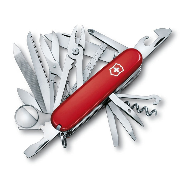 Victorinox Swiss Champ Pocket Knife - Red - Great Outdoors Ireland