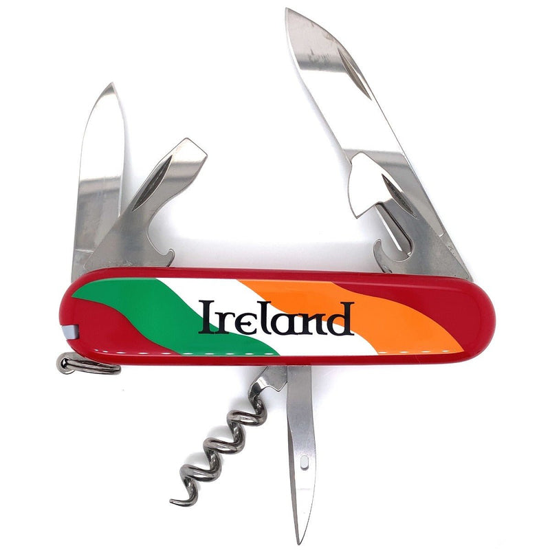 Victorinox Victorinox Spartan Pocket Knife - Red With Ireland Flag - Great Outdoors Ireland