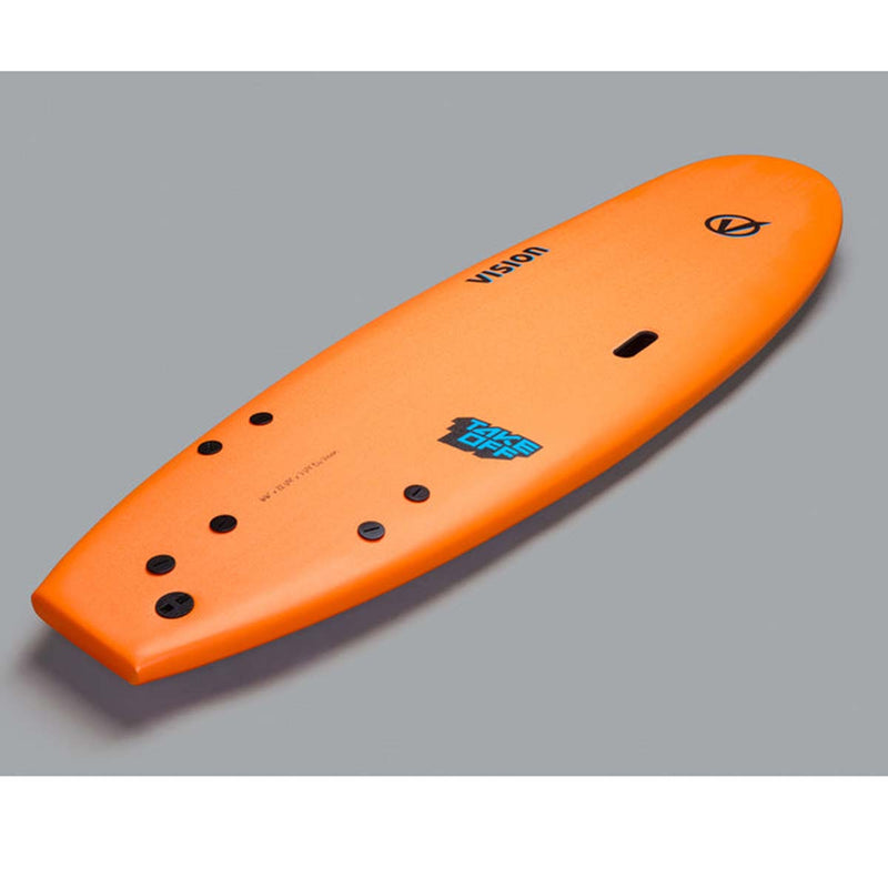 Vision Orange/Cyan 7-0 Take Off Surfboard - Great Outdoors Ireland