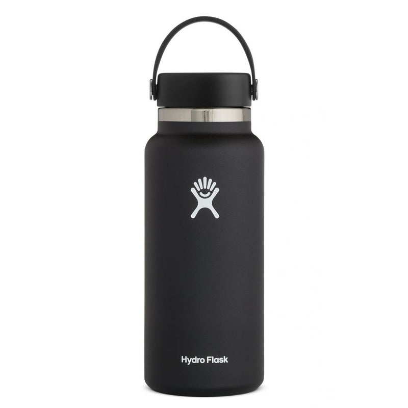 Hydro Flask 32oz Black Wide Mouth Drinks Bottle - Stay Refreshed