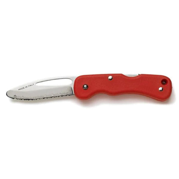 Whitby & Co Safety/Rescue Blunt Ended Lock Knife (2.5") - Red - Great Outdoors Ireland