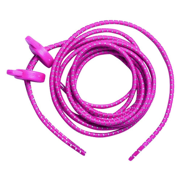 Zone3 Elastic Laces - Neon Pink - Great Outdoors Ireland